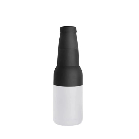 Darrahopens Outdoor Recreation > Iceboxes & Coolers > Cooler bags 3-in-1 Beer Bottle Insulated Tumbler and Can Cooler with Bottle Opener – Double Wall Stainless Steel Soda Can Insulator & Holder for Car Outdoor Beverage Storage, 12oz White