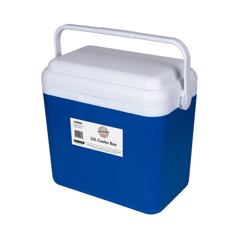 Darrahopens Outdoor Recreation > Iceboxes & Coolers > Cooler bags 33L Portable Cooler Box Ice Chest for Picnic, Camping, Fishing, Caravan