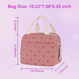 Darrahopens Outdoor Recreation > Iceboxes & Coolers > Cooler bags Cooler Bags - Lunch Bag - Handle Strap - Cooler Bag - Lunch Bag - Insulated Cooler Bag - Picnic Bag - 25.5*21*17cm - Suitable for work, office, travel and picnics（Purple）