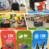 Darrahopens Outdoor Recreation > Iceboxes & Coolers > Cooler bags Extra-Large Insulated Cooler Bag for Catering, Delivery & Camping