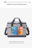 Darrahopens Outdoor Recreation > Iceboxes & Coolers > Cooler bags Large 18L Insulated Cooler Bag - Leakproof Thermal Lunch Tote with Shoulder Strap - Heavy Duty Black Picnic Box for Beach, Camping & Work