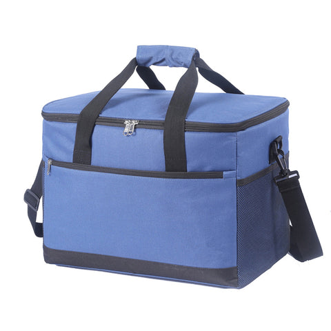 Darrahopens Outdoor Recreation > Iceboxes & Coolers > Cooler bags Large 30L Insulated Cooler Bag - Leakproof Thermal Lunch Tote with Shoulder Strap - Heavy Duty Blue Picnic Box for Beach, Camping & Work