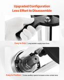 Darrahopens Outdoor Recreation > Iceboxes & Coolers > Cooler bags VEVOR 21-in-1 Bearing Puller Set, 21 PCS 3-Jaw Hook Puller for Internal External Bearings and Bearing Without Inner Shaft, Multifunctional Bearing Removal Tool with Heavy Duty Portable Storage Case