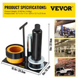 Darrahopens Outdoor Recreation > Iceboxes & Coolers > Cooler bags VEVOR Carrier & Pinion Bearing Puller, Compatible with Dana 30, 40, 60, 70, Ford 9\" Bearings, Pinion Puller Tool with 2 Clamshells, 45# Steel Clamshell Carrier Bearing Puller for Auto Repair