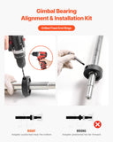 Darrahopens Outdoor Recreation > Iceboxes & Coolers > Cooler bags VEVOR Mercruiser Alignment Tool & Gimbal Bearing Puller Set, Compatible with Mercruisers, OMC, Volvo Cobra Bell Housings, Engine Alignment Tool, Bearing Puller Seal Bellow Expander Tools Easy-to-Use