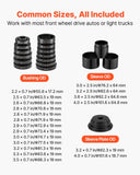 Darrahopens Outdoor Recreation > Iceboxes & Coolers > Cooler bags VEVOR Wheel Bearing Press Kit, 23 PCS FWD Bearing Puller Tools, for Front Wheel Drive Bearing Removal and Installation, Wheel Bearing Tool with Sliding Screw, Bushings, Sleeve Plates, Storage Case