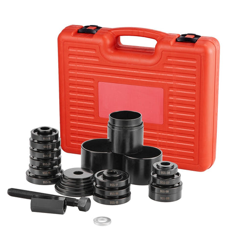 Darrahopens Outdoor Recreation > Iceboxes & Coolers > Cooler bags VEVOR Wheel Bearing Press Kit, 23 PCS FWD Bearing Puller Tools, for Front Wheel Drive Bearing Removal and Installation, Wheel Bearing Tool with Sliding Screw, Bushings, Sleeve Plates, Storage Case