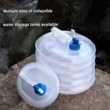 Darrahopens Outdoor Recreation > Picnic > Picnic Baskets 10 Liter Collapsible Water Bucket - Outdoor Picnic/Road Trip - Portable - Large Capacity Bucket - Collapsible Portable Bucket - Water Bucket