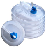 Darrahopens Outdoor Recreation > Picnic > Picnic Baskets 5 Liter Collapsible Water Bucket - Outdoor Picnic/Road Trip - Portable - Large Capacity Water Bucket - Collapsible Portable Water Bucket - Water Bucket