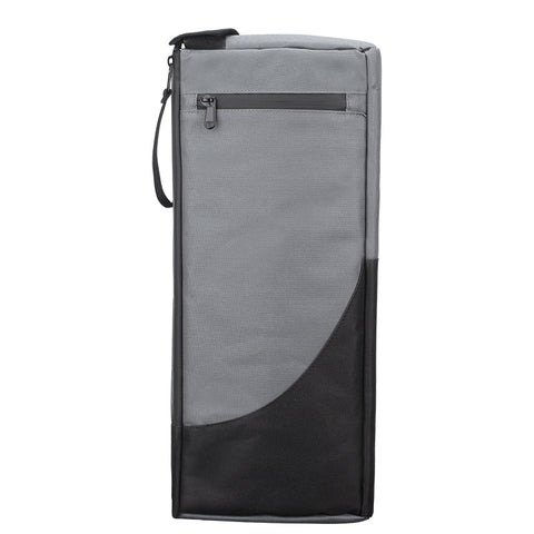Darrahopens Outdoor Recreation > Picnic > Picnic Baskets Black and Grey Insulated Golf Cooler Bag Portable Thermal Carrier Holds 6 Cans or 2 Wine Bottles with Shoulder Strap for Australian Golf Course and BBQ