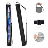 Darrahopens Outdoor Recreation > Picnic > Picnic Baskets Black Insulated Golf Beer Cooler Bag Cylindrical Tube Design with PEVA Lining 83cm Portable Crossbody Shoulder Strap for Australian Golf and BBQs