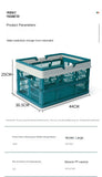 Darrahopens Outdoor Recreation > Picnic > Picnic Baskets Folding picnic basket-Blue with Gray