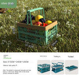 Darrahopens Outdoor Recreation > Picnic > Picnic Baskets Folding picnic basket-Brown with Beige