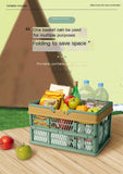 Darrahopens Outdoor Recreation > Picnic > Picnic Baskets Folding picnic basket-Green with Brown