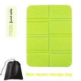 Darrahopens Outdoor Recreation > Picnic > Picnic Blankets 5 Pack Apple green Portable Folding Foam Seat Pads Waterproof Damp Proof Mats for Park Camping Beach Hiking Australian Outdoor Activities
