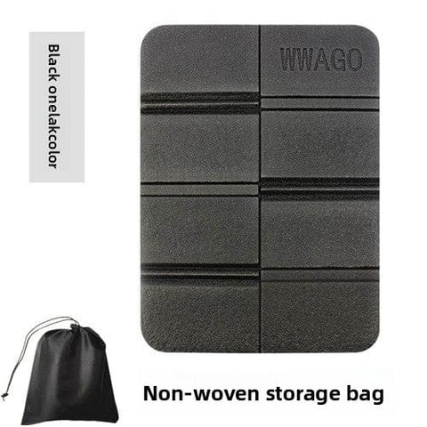 Darrahopens Outdoor Recreation > Picnic > Picnic Blankets 5 Pack Black Portable Folding Foam Seat Pads Waterproof Damp Proof Mats for Park Camping Beach Hiking Australian Outdoor Activities