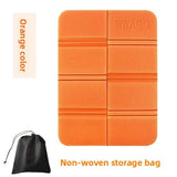 Darrahopens Outdoor Recreation > Picnic > Picnic Blankets 5 Pack Orange Portable Folding Foam Seat Pads Waterproof Damp Proof Mats for Park Camping Beach Hiking Australian Outdoor Activities