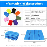 Darrahopens Outdoor Recreation > Picnic > Picnic Blankets 5 Pack Red Portable Folding Foam Seat Pads Waterproof Damp Proof Mats for Park Camping Beach Hiking Australian Outdoor Activities