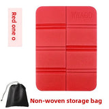 Darrahopens Outdoor Recreation > Picnic > Picnic Blankets 5 Pack Red Portable Folding Foam Seat Pads Waterproof Damp Proof Mats for Park Camping Beach Hiking Australian Outdoor Activities