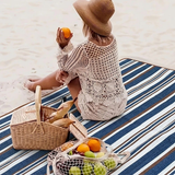 Darrahopens Outdoor Recreation > Picnic > Picnic Blankets Double-layer Nylon Picnic Mat High-density Waterproof Base + Nylon Padding Lightweight Foldable with Carry Handle Machine Washable & Easy Care  Ideal for Beach Camping Park Outdoor Picnics。（150*200CM)