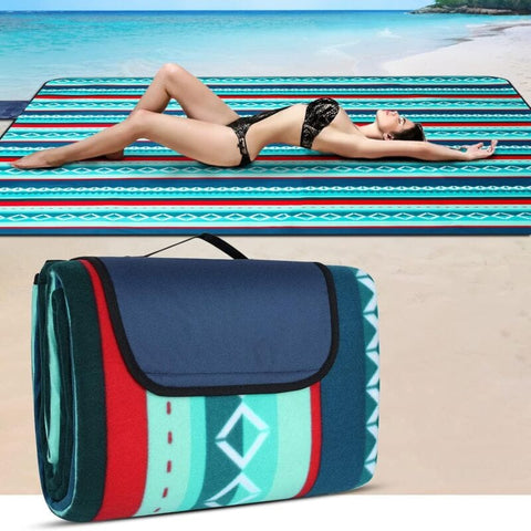 Darrahopens Outdoor Recreation > Picnic > Picnic Blankets Waterproof Picnic Blanket 200 X 200Cm - Outdoor Picnic Blanket - Insulated Fleece Picnic Mat - Large Picnic Blanket