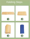 Darrahopens Outdoor Recreation > Picnic > Picnic Blankets Yellow Lightweight Thickened Picnic Mat – Waterproof Outdoor Camping Ground Sheet for Hiking, Parks and Picnics(1.5*2M）