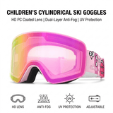 Darrahopens Outdoor Recreation > Snow Sports > Skiing & Accessories Kids Snow Goggles with Large Cylindrical Lens, Anti-Fog & UV Protection, Compatible with Prescription Glasses, for Outdoor Skiing and Mountaineering Adventures (Grey) In Australia - Darrahopens
