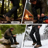 Darrahopens Outdoor Recreation > Snow Sports > Skiing & Accessories Lightweight Waterproof Leg Warmers - Adjustable Snow Boot Gaiters, Unisex - Suitable for Hiking, Skiing, Mountaineering and Outdoor Activities
