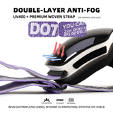 Darrahopens Outdoor Recreation > Snow Sports > Skiing & Accessories Magnetic Ski Goggles with HD Anti-Fog Spherical Lens, UV400 Protection for Snow Sports, Compatible with Eyewear, Ideal for Skiing and Mountain Climbing (C) In Australia - Darrahopens