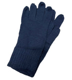 Darrahopens Outdoor Recreation > Snow Sports > Skiing & Accessories Men's Knitted Winter Gloves, Warm Acrylic Ski and Sports Gloves, Navy, One Size