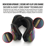 Darrahopens Outdoor Recreation > Snow Sports > Skiing & Accessories New Magnetic Ski Goggles with Cylindrical Lens, Anti-Fog Snow Glasses for Outdoor Skiing, Snowboarding, and Mountaineering – Universal Fit for Men, Women, and Youth (Blush) In Australia - Darrahopens