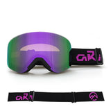 Darrahopens Outdoor Recreation > Snow Sports > Skiing & Accessories New Magnetic Ski Goggles with Cylindrical Lens, Anti-Fog Snow Glasses for Outdoor Skiing, Snowboarding, and Mountaineering – Universal Fit for Men, Women, and Youth (PinkYellow) In Australia - Darrahopens