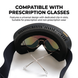 Darrahopens Outdoor Recreation > Snow Sports > Skiing & Accessories New Magnetic Ski Goggles with Cylindrical Lens, Anti-Fog Snow Glasses for Outdoor Skiing, Snowboarding, and Mountaineering – Universal Fit for Men, Women, and Youth (Purple) In Australia - Darrahopens