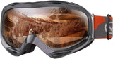 Darrahopens Outdoor Recreation > Snow Sports > Skiing & Accessories OutdoorMaster OTG Ski Goggles - Over Glasses Ski/Snowboard Goggles for Men, Women & Youth - 100% UV Protection-OM-5