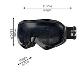 Darrahopens Outdoor Recreation > Snow Sports > Skiing & Accessories OutdoorMaster OTG Ski Goggles - Over Glasses Ski/Snowboard Goggles for Men, Women & Youth - 100% UV Protection-OM-5