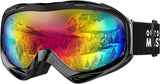 Darrahopens Outdoor Recreation > Snow Sports > Skiing & Accessories OutdoorMaster OTG Ski Goggles - Over Glasses Ski/Snowboard Goggles for Men, Women & Youth - 100% UV Protection-OM-5