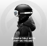 Darrahopens Outdoor Recreation > Snow Sports > Skiing & Accessories OutdoorMaster OTG Ski Goggles - Over Glasses Ski/Snowboard Goggles for Men, Women & Youth - 100% UV Protection--OM-5