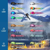 Darrahopens Outdoor Recreation > Snow Sports > Skiing & Accessories OutdoorMaster OTG Ski Goggles - Over Glasses Ski/Snowboard Goggles for Men, Women & Youth - 100% UV Protection--OM-5