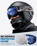 Darrahopens Outdoor Recreation > Snow Sports > Skiing & Accessories OutdoorMaster Ski Goggles with Cover Snowboard Snow Goggles OTG Anti-Fog -100% UV Protection-OM-18