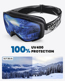 Darrahopens Outdoor Recreation > Snow Sports > Skiing & Accessories OutdoorMaster Ski Goggles with Cover Snowboard Snow Goggles OTG Anti-Fog -100% UV Protection-OM-18