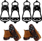 Darrahopens Outdoor Recreation > Snow Sports > Skiing & Accessories Snow boots with non-slip soles - Set of 2 - Safe walking on icy and snowy roads - Suitable for size M (40-45) - Non-slip studs - Suitable for winter walking, hiking, jogging, strolling and mountaineering