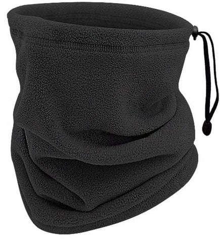 Darrahopens Outdoor Recreation > Snow Sports > Skiing & Accessories Winter Neck Warmer – Warm Ski Scarf and Face Covering against Cold and Wind – Comfortable and Thermal, Ideal for Skiing, Cycling and Outdoor Activities (Black)
