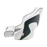 Darrahopens Outdoor Recreation > Water Sports > Scuba & Snorkeling VEVOR Boat Seat, High Backrest, Flip Up Boat Seat Captain Bucket Seat with Thickened Sponge Cushion & Waterproof PVC Leather, Ergonomic Design, Folding Boat Seat for Boats, Yachts, Ships, White & Grey