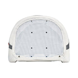 Darrahopens Outdoor Recreation > Water Sports > Scuba & Snorkeling VEVOR Boat Seat, High Backrest, Flip Up Boat Seat Captain Bucket Seat with Thickened Sponge Cushion & Waterproof PVC Leather, Ergonomic Design, Folding Boat Seat for Boats, Yachts, Ships, White & Grey