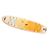 Darrahopens Outdoor Recreation > Water Sports > Scuba & Snorkeling VEVOR Inflatable Stand Up Paddle Board, 3.53m x 89cm x 15cm Wide Ultra-Light SUP Paddleboard, All Accessories Included, Pump, Paddle, Fin, Backpack, Ankle Leash, Strap, Non-slip Deck for Youth, Adults