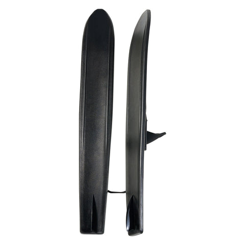 Darrahopens Outdoor Recreation > Water Sports > Scuba & Snorkeling VEVOR Water Skis 116.8 cm / 46 inch, Water Ski Trainers with X-7 Adjustable Bindings, Double-Handle Rope & Removable Stabilizing Bar, Training Waterskis Combo for Youth Up to 136 kg