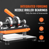 Darrahopens Outdoor Recreation > Water Sports > Surfing VEVOR Leather Cutting Machine, 7.1 x 3.9 in Embossing Plate Manual Die Cutter, 0.47 in Pressure Stroke Leather Embossing Machine, Dual Guide Shafts Die Cut Machine for Various of Materials