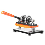 Darrahopens Outdoor Recreation > Water Sports > Surfing VEVOR Leather Cutting Machine, 7.1 x 3.9 in Embossing Plate Manual Die Cutter, 0.47 in Pressure Stroke Leather Embossing Machine, Dual Guide Shafts Die Cut Machine for Various of Materials