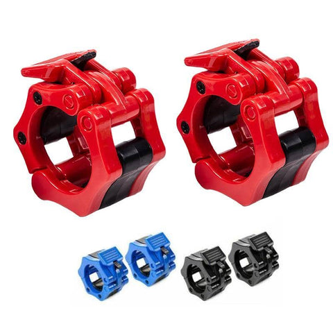 Darrahopens Pet Care 2/4PCS 50mm Barbell Clamp Collar Clip Olympic Weightlifting Lift Spring Lock