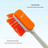 Darrahopens Pet Care > Aquarium > Aquarium Cleaning Supplies 2 PCS Small Aquarium Cleaning Tool, Algae Scraper for Fish Tank, Long Handle Aquarium Brush, Fish Tank Cleaner Adapted for Glass and Acrylic Aquariums (small)